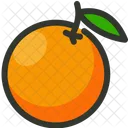 Orange Citrus Juice Icon