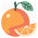 Fruit Vegan Orange Icon