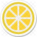 Orange Lemon Slice Icon