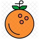 Orange Fruits Healthy Icon