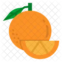 Orange Healthy Food Icon
