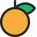 Orange Fruit Citrus Icon