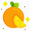 Orange Juice Nutrition Icon