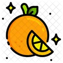 Orange Juice Nutrition Icon