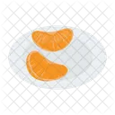 Orange Fruit Slice Icon