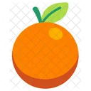 Orange Fruit Healthy Icon