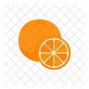 Orange Food Fruit Icon