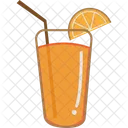 Orange Juice Vitamin Icon