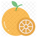 Orange Juicy Citrus Icon