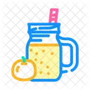 Orange Juice Smoothie Icon