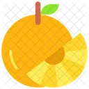 Orange Fruit Food Icon