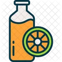 Orange Juice Drink Icon