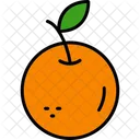 Orange Fruit Food Icon