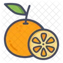 Orange Fruit Lemon Icon