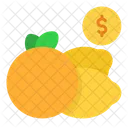 Orange And Lemon Price  Icon