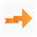Flat Illustration Arrow Icon