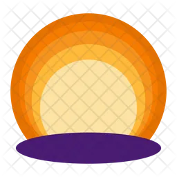 Orange Background  Icon
