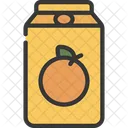 Orange Bottle  Icon