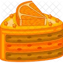 Orange cakes  Icon