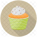 Orange Cream Orange Cupcake Cream Cake Icon