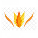 Orange feathers  Icon