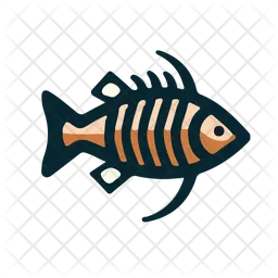 Orange Fish  Icon