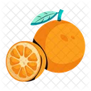 Citrus Fruit Orange Fruit Tangerine Icon