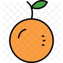 Orange Fruit Orange Fruit Food Citrus Juice Healthy Fresh Organic Icon