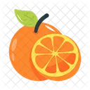 Fresh Healthy Citrus Icon