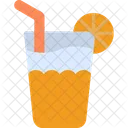 Orange Fruit Juice Icon