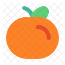 Orange Fruit Organic Icon