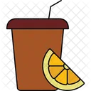 Orange Juice Icon Icon