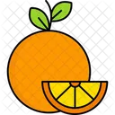Orange Fruit Fresh Icon