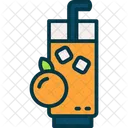 Orange Juice Drink Icon