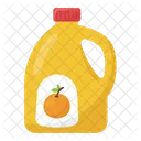 Orange Juice Bottle Icon