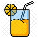 Orange Juice Drink Lemonade Icon