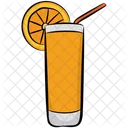 Orange Juice Juice Orange Nectar Icon