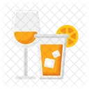 Orange Juice Juice Glass Beverage Icon