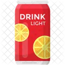 Orange Juice Canned Icon