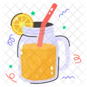 Orange Juice Natural Icon
