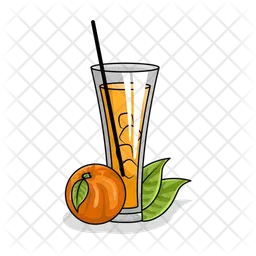 Orange Juice  Icon