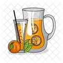 Orange Juice Drink Juice Icon
