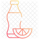 Orange juice bottle  Icon