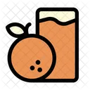 Orange Juice Juice Drink Icon