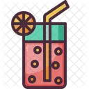 Orange Juice Refreshment Beverage Icon