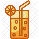Orange Juice Refreshment Beverage Icon