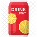 Orange Juice Canned Icon