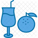 Orange Juice Beverage Drink Icon