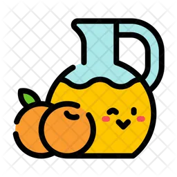 Orange Juice Jug  Icon