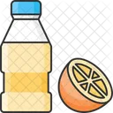Orange Juice With Orange Icon